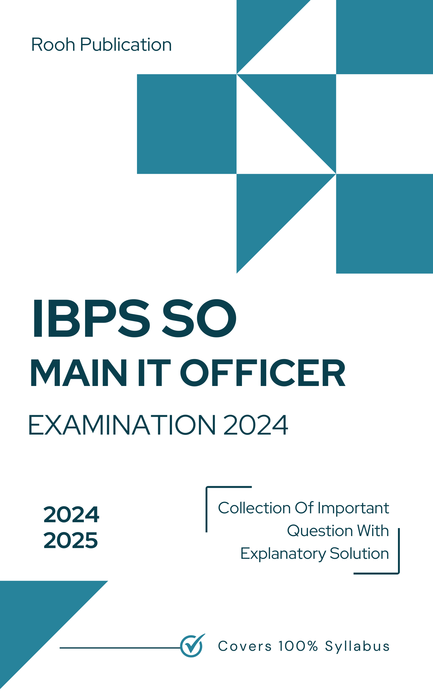 IBPS SO Main IT Officer Preparation Book